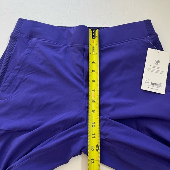 Athleta Brooklyn Lined Pant Purple Size 8 New with Tags - Picture 11 of 12
